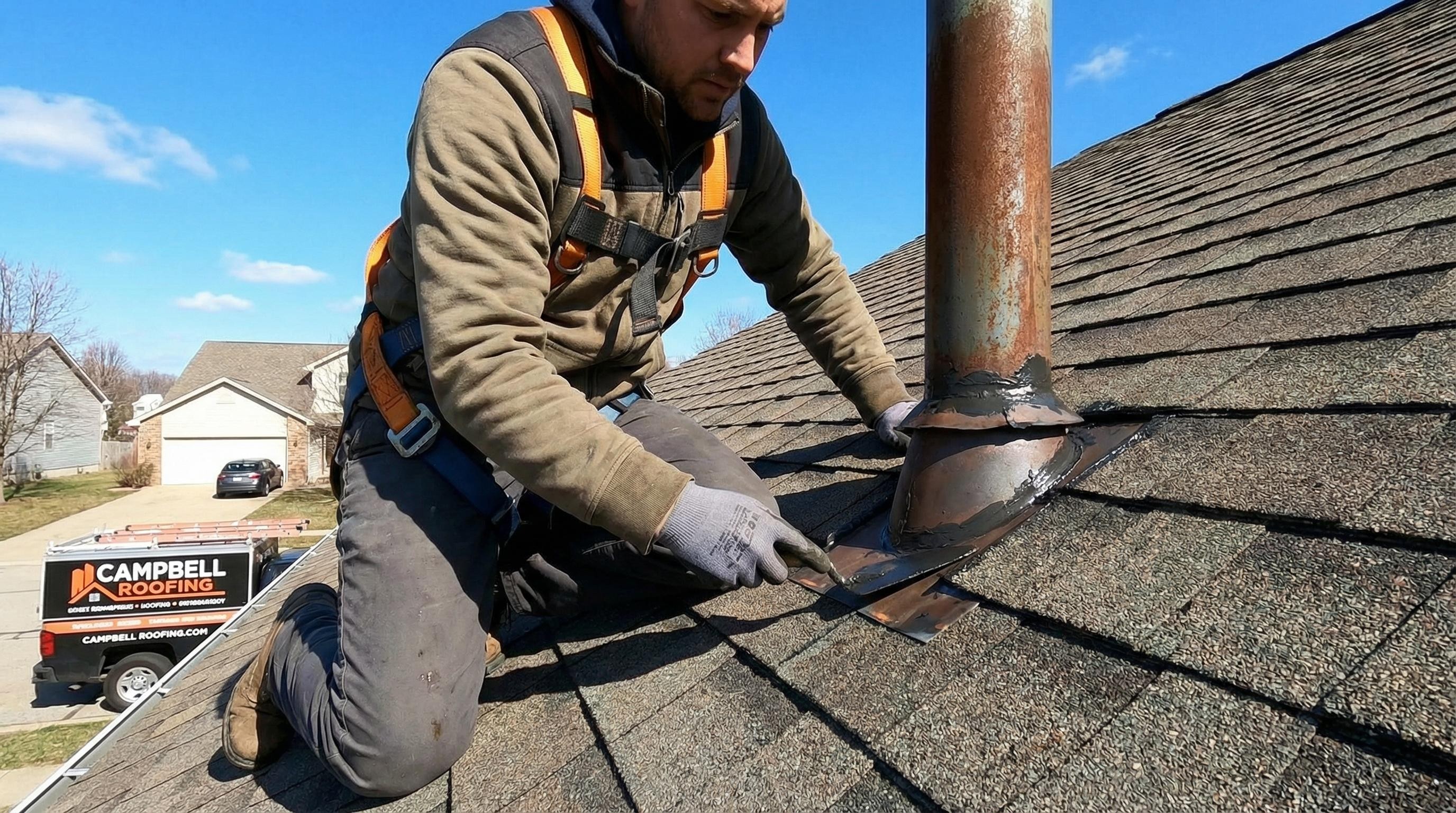 Professional Gutter Cleaning completed by Silicon Valley Roof Repairs in Campbell, CA near Campbell Park.
