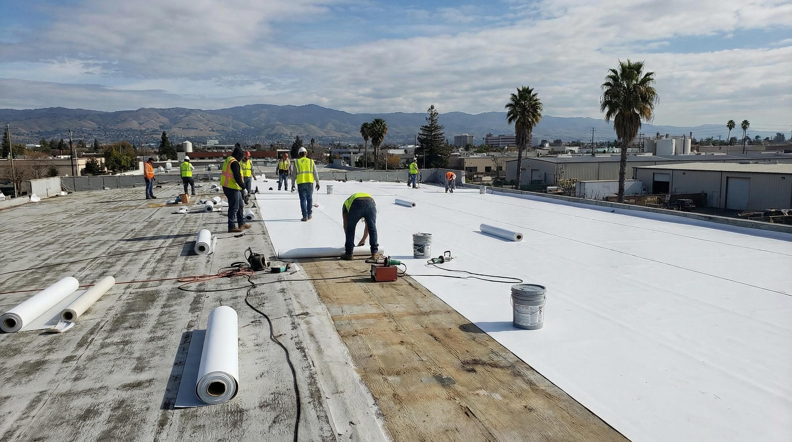 Professional Gutter Cleaning completed by Silicon Valley Roof Repairs in San Jose, CA near Willow Glen.