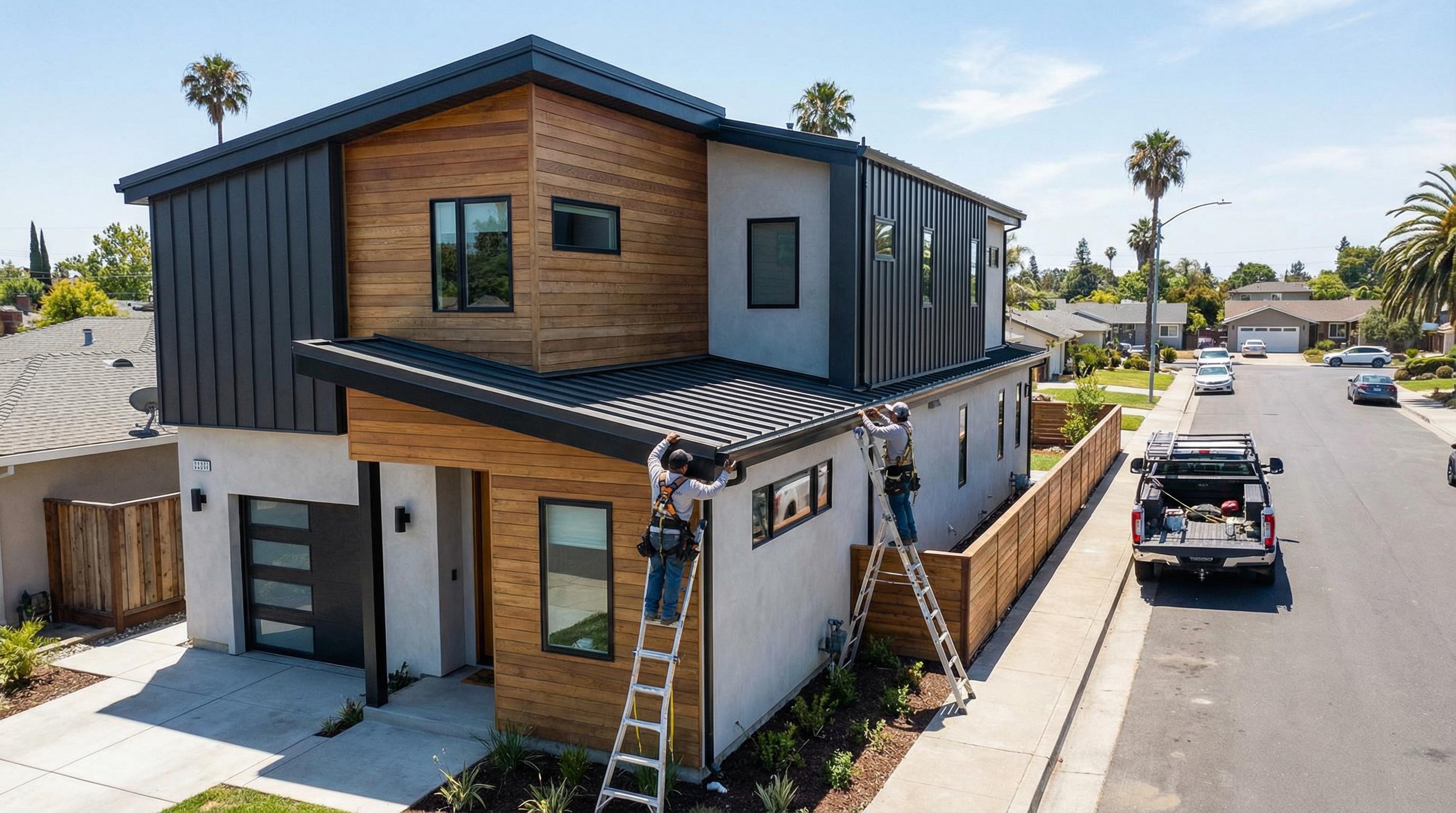 Professional Leak Repair completed by Silicon Valley Roof Repairs in San Jose, CA near SAP Center.