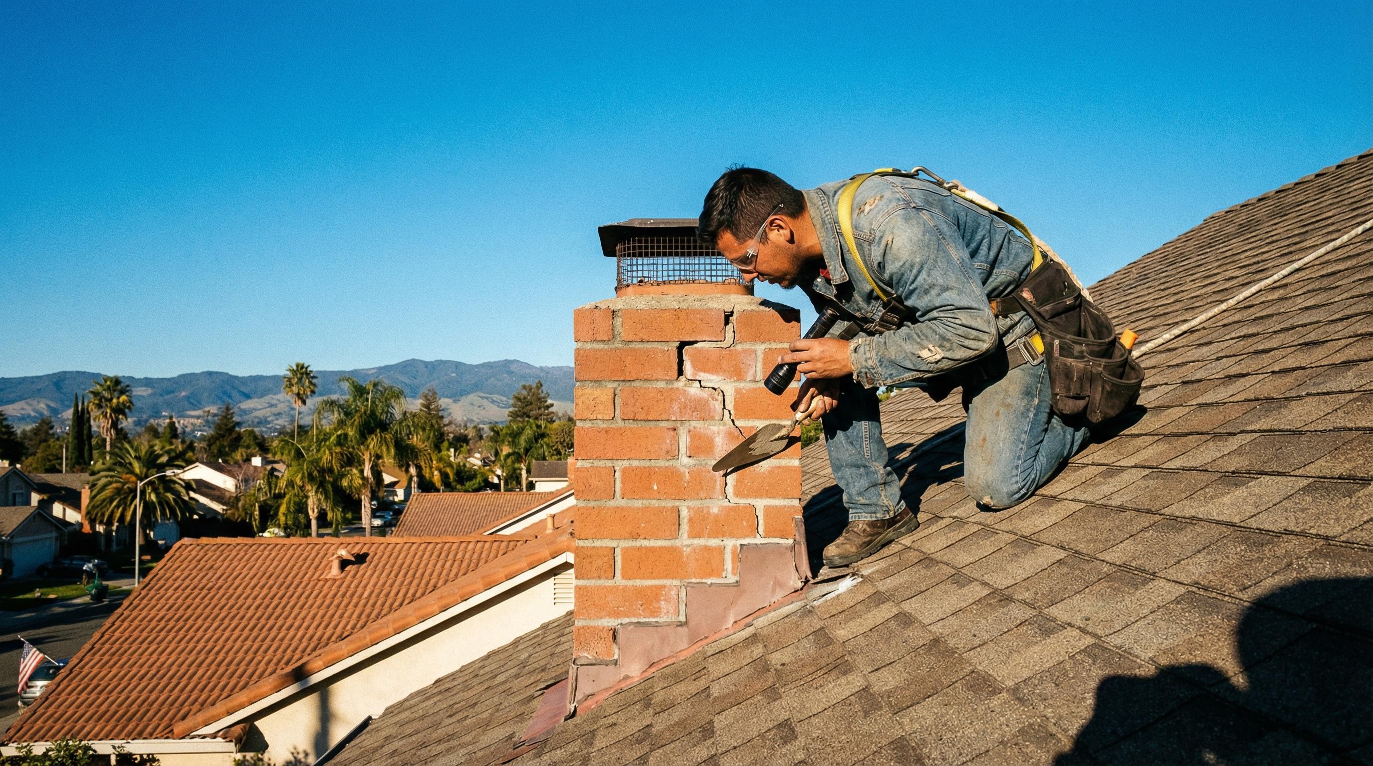 Professional Leak Repair completed by Silicon Valley Roof Repairs in San Jose, CA near Santana Row.