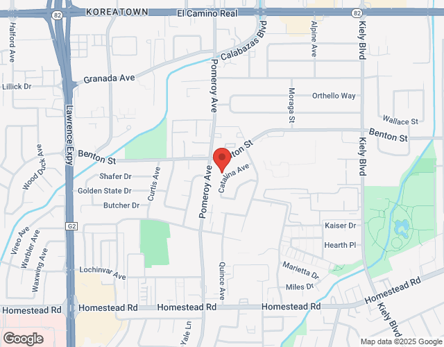 Map of Silicon Valley Roof Repairs Service Area