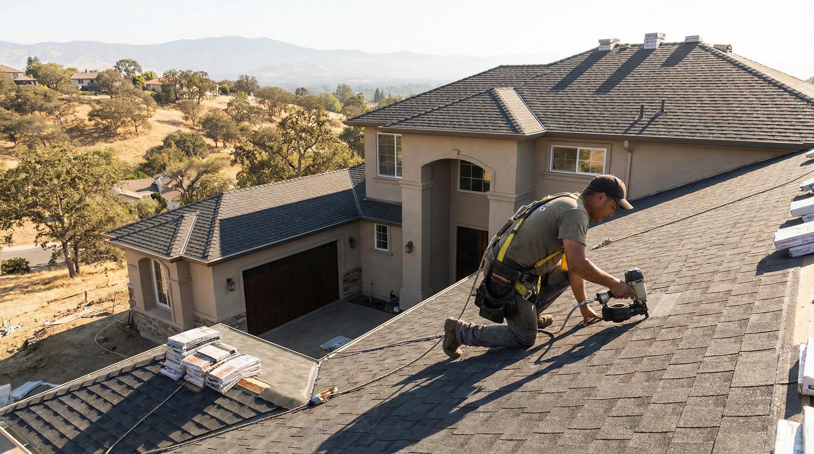Professional Tile Repair completed by Silicon Valley Roof Repairs in San Jose, CA near Willow Glen.